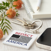 Porte-clés T-Shirt REDACT AMERICA (Devant Droit)