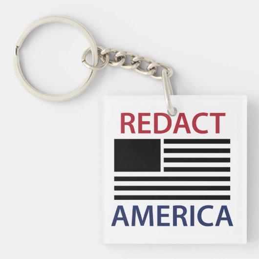 Porte-clés T-Shirt REDACT AMERICA (Devant)