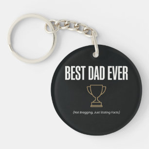 Porte-clés T-shirt Trophée Meilleur Papa - Meilleurs Cadeaux