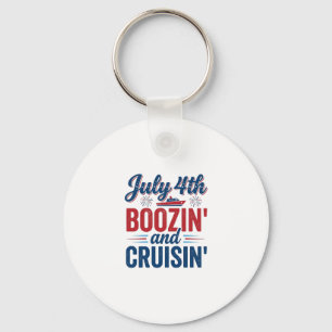 Porte-clés T-shirt vintage de bateau de débauche et de croisi