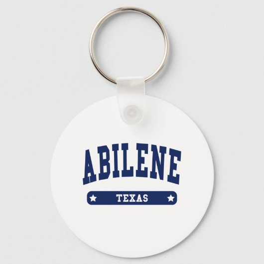 Porte-clés T-shirts Abilene Texas College Style (Recto)