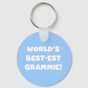 Porte-clés T-shirts blanc et cadeaux du Meilleur-est Grammie