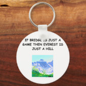 Porte-clés t-shirts cadeaux de joueur de pont (Recto)