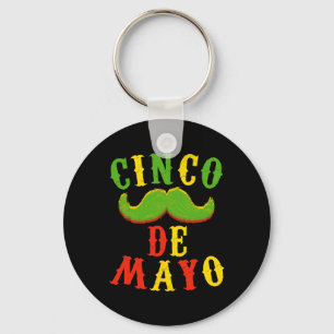 Porte-clés T-shirts drôles de fête de Cinco De Mayo Mus