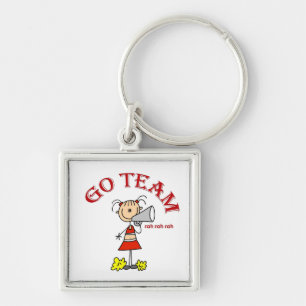 Porte-clés T-shirts et Cadeaux Allez l'équipe Rah Rah Rah