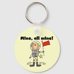 Porte-clés T-shirts et cadeaux Astronaut Mine All Mine