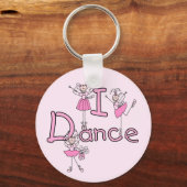 Porte-clés T-shirts et cadeaux Ballerina I Dance (Recto)