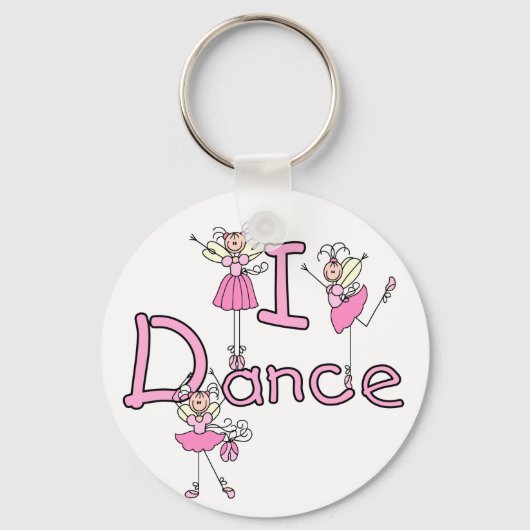 Porte-clés T-shirts et cadeaux Ballerina I Dance (Recto)