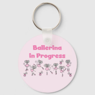 Porte-clés T-shirts et cadeaux Ballerine en herbe