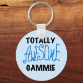 Porte-clés T-shirts et cadeaux bleus totalement (Recto)