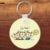 Porte-clés T-shirts et cadeaux Cheerleading Squad (Recto)