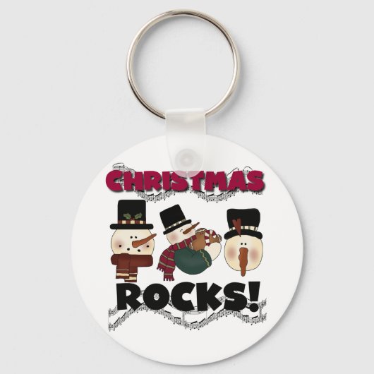 Porte-clés T-shirts et cadeaux Christmas Rocks (Recto)
