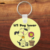 Porte-clés T-shirts et cadeaux d'amoureux des chiens de (Recto)