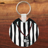 Porte-clés T-shirts et cadeaux d'arbitre. (Recto)
