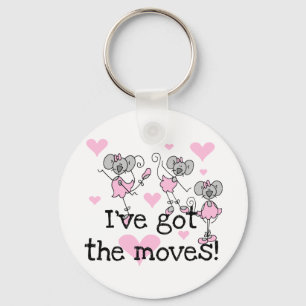 Porte-clés T-shirts et cadeaux de ballet Moves