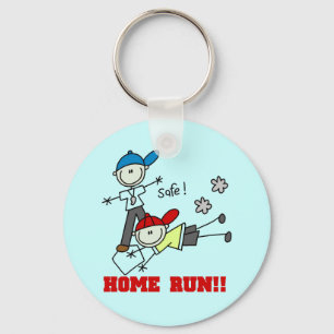 Porte-clés T-shirts et cadeaux de base-ball de garçons de