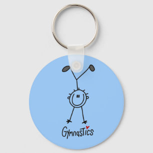 Porte-clés T-shirts et cadeaux de base pour gymnaste masculin