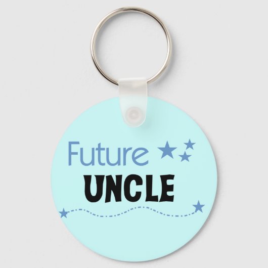 Porte-clés T-shirts et cadeaux de Future Oncle (Recto)
