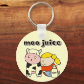 Porte-clés T-shirts et cadeaux de jus de MOO (Recto)