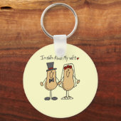 Porte-clés T-shirts et cadeaux de ma femme (Recto)