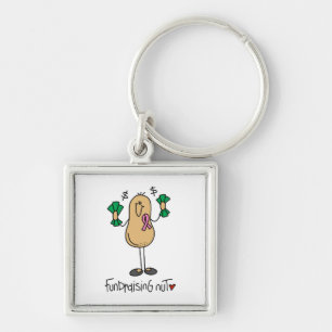 Porte-clés T-shirts et cadeaux de noix de collecte de fonds