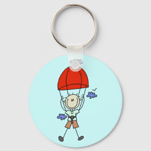 Porte-clés T-shirts et Cadeaux de Parachutiste en Bonhomme Al