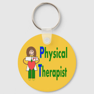 Porte-clés T-shirts et cadeaux de physiothérapeute