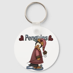 Porte-clés T-shirts et cadeaux de pingouin de raquette