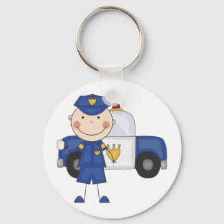 Porte-clés T-shirts et cadeaux de policiers masculins