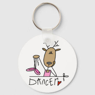 Porte-clés T-shirts et Cadeaux de Renne Danseur