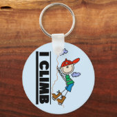 Porte-clés T-shirts et cadeaux d'Escalades de roche (Recto)