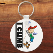 Porte-clés T-shirts et cadeaux d'Escalades de roche (Recto)