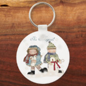 Porte-clés T-shirts et cadeaux d'hiver (Recto)