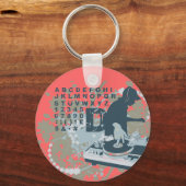 Porte-clés T-shirts et cadeaux DJ (Recto)