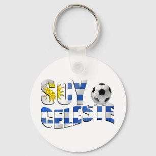 Porte-clés T-shirts et cadeaux du football de l'Uruguay