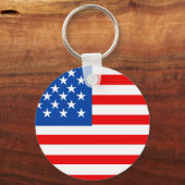 Porte-clés T-shirts et cadeaux du pavillon des États-Unis (Recto)