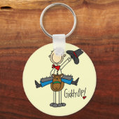 Porte-clés T-shirts et cadeaux Giddy Up Cowboy (Recto)