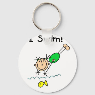Porte-clés T-shirts et cadeaux Girl I Swim
