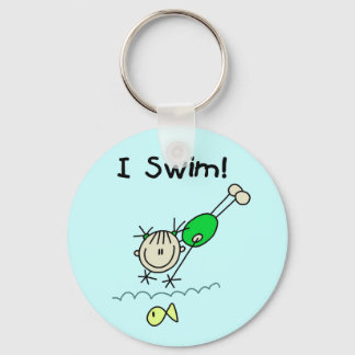 Porte-clés T-shirts et cadeaux Girl I Swim