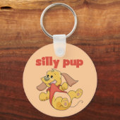 Porte-clés T-shirts et cadeaux idiots de chiot (Recto)