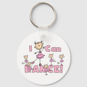 Porte-clés T-shirts et cadeaux Je peux danser
