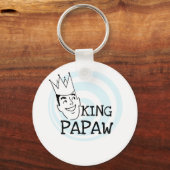 Porte-clés T-shirts et cadeaux King Papaw (Recto)