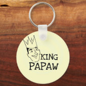 Porte-clés T-shirts et cadeaux King Papaw (Recto)