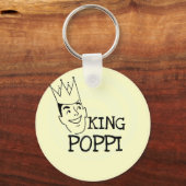 Porte-clés T-shirts et cadeaux King Poppi (Recto)