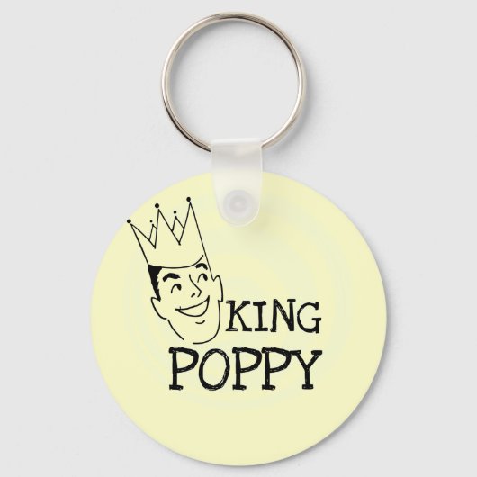 Porte-clés T-shirts et cadeaux King Poppy (Recto)