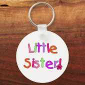 Porte-clés T-shirts et cadeaux Little Sister (Recto)