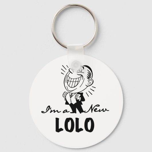 Porte-clés T-shirts et cadeaux Lolo neufs souriants (Recto)