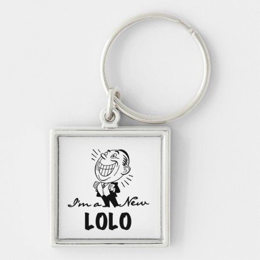Porte-clés T-shirts et cadeaux Lolo neufs souriants (Devant)