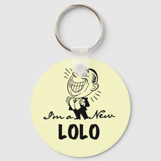 Porte-clés T-shirts et cadeaux Lolo neufs souriants (Recto)