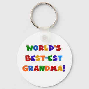 Porte-clés T-shirts et cadeaux lumineux de grand-maman du